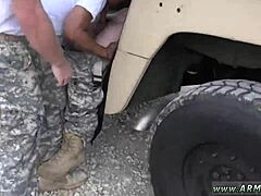 First gay soldier in military cock film