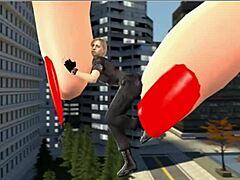 Ahris Giantess insertion in 3D porn