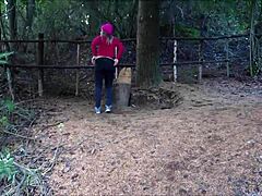 Public park masturbation caught on camera