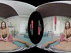 Experience VR sex with Euro babe