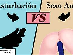 Spanish mistress guides self-pleasure