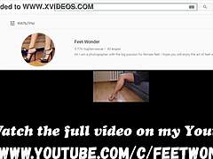 Sensual foot fetish and worship