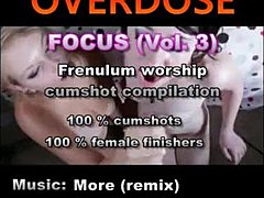 Frenulum worship compilation for solo pleasure