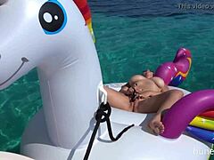 Squirting while riding unicorn