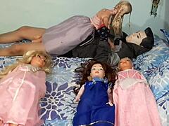 Disney Princesses and Dolls in Action