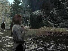 Skyrim's rough adventure in test video