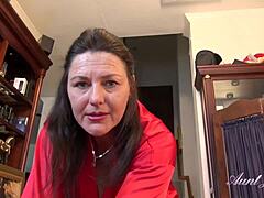 Auntjudys video features mature stepmom Joana.