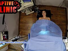 Blaire Celeste's naked BTS at Captive Clinic