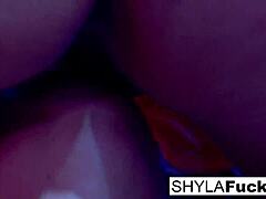 Nikkka and Shyla's steamy lesbian scene