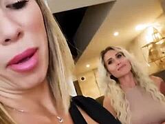 Threesome amator în jacuzzi fierbinte