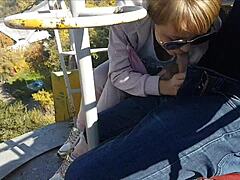 Public Blowjob on Ferris Wheel Ride