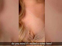 Big ass blonde gets creampied