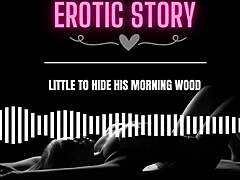 Step aunt and step nephew's erotic audio play