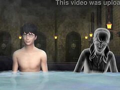 Harry Potter and Myrtle's steamy scene