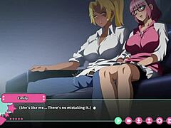 Futanari sex in animated group