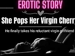 Virgin's first-time erotic audio experience