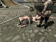 Lesbian love in Skyrim's wilds