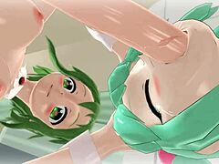 3D anime step-sis pussy cumming