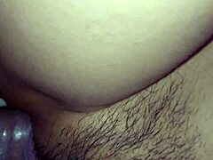 Indian girlfriend enjoys doggystyle sex