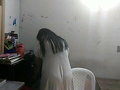 Venezuelan girl's wild masturbation session