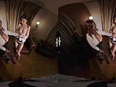 Dark room vr experience