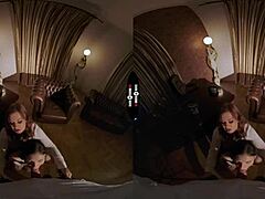 Dark room vr experience