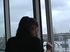 オランダクーガーミルフがドイツ工事現場でラフアナル3Pで絶叫！