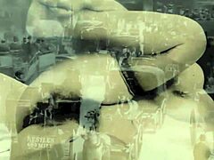 Jeune Stacey Leann se fait fesser et baiser par une bite monstre dans le garage.