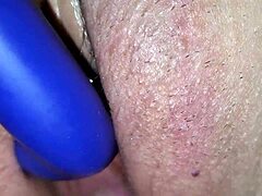 Watch My Wife's First Vibrator Orgasm Up Close!