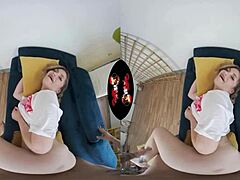 I-I had this sexy blonde latina vr experience with kenia queen