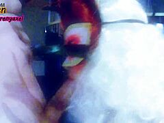 Karen in 4 sucking finished in mouth - flashback 2010