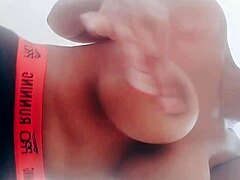 Hot gay slut sucks dick while getting ass fucked and anal.