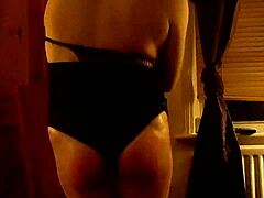 Geordie Sissy Booty Bitch Twerks For Mistress With Spanking