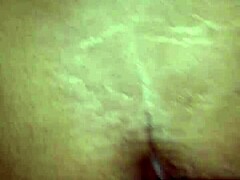 Enfiando pau duro na buceta apertada dela de quatro