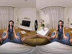 open those shaved legs for a taboo handjob?