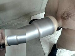 Machined Fleshlight for lactating cumshot