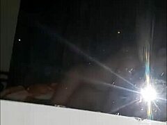 She savors cum in her ass.