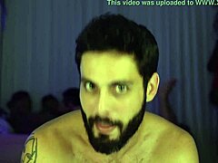 without a cover, the best friend of man gets intimate