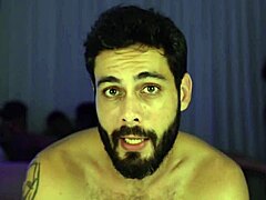 without a cover, the best friend of man gets intimate