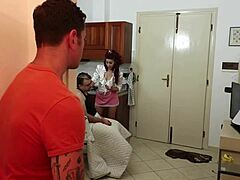 Italian stepmom seduces her stepson