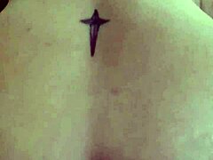 I am sitting with my step brother at home.