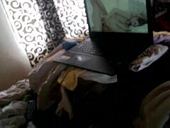 Lesbian Watches Erotic Videos Intensely