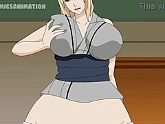 Tsunade se folla en Naruto anime hentai parte 1