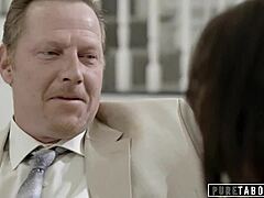 pure taboo, like, stepdad got tricked into fucking his blindfolded stepdaughter in garage.