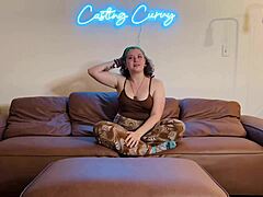 hey, how does this curvy 21-year-old handle getting fucked in her casting audition?