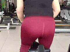 Wife caught cheating at the gym