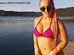 i love watching débora fantine dance wildly on the island. so energetic and sexy!