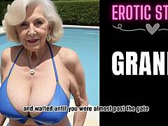 Mature women in hot water