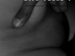 Massaging my sister's shaved pussy then fucking her