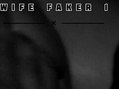 Massaging my sister's shaved pussy then fucking her